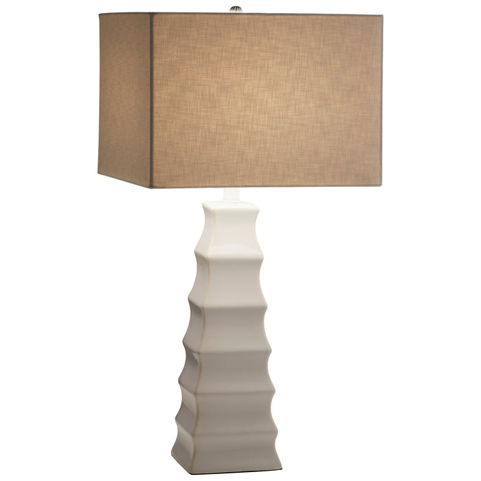 Quorum Home Cyan - 01721 - One Light Table Lamp - White