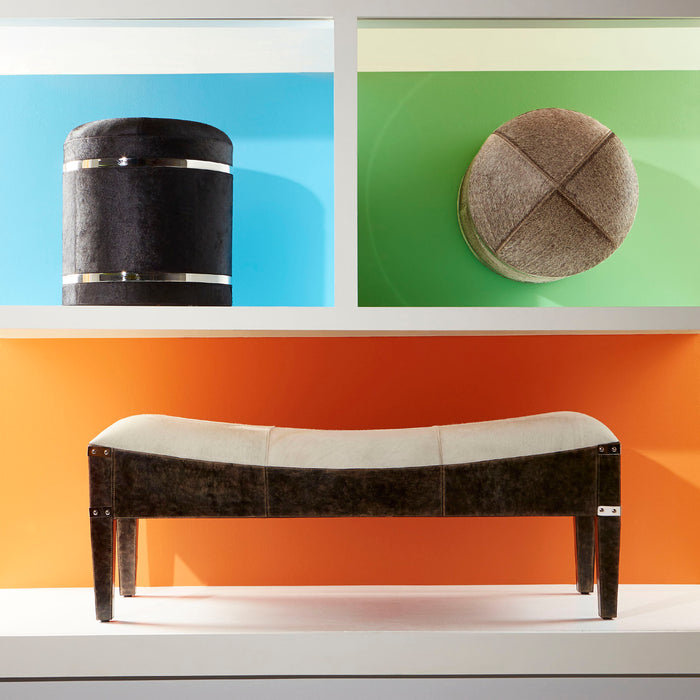 Quorum Home Cyan - 08875 - Bench - Grey