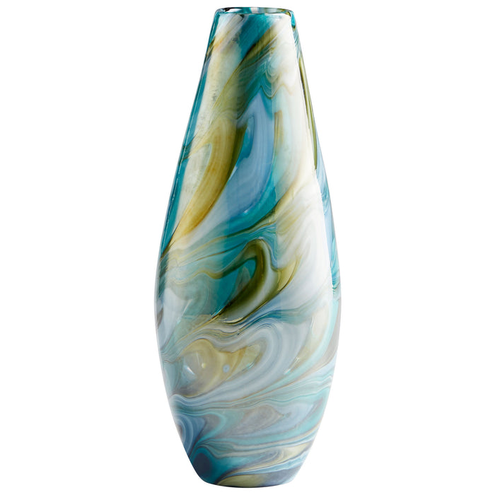 Quorum Home Cyan - 09501 - Vase - Multi Colored Blue