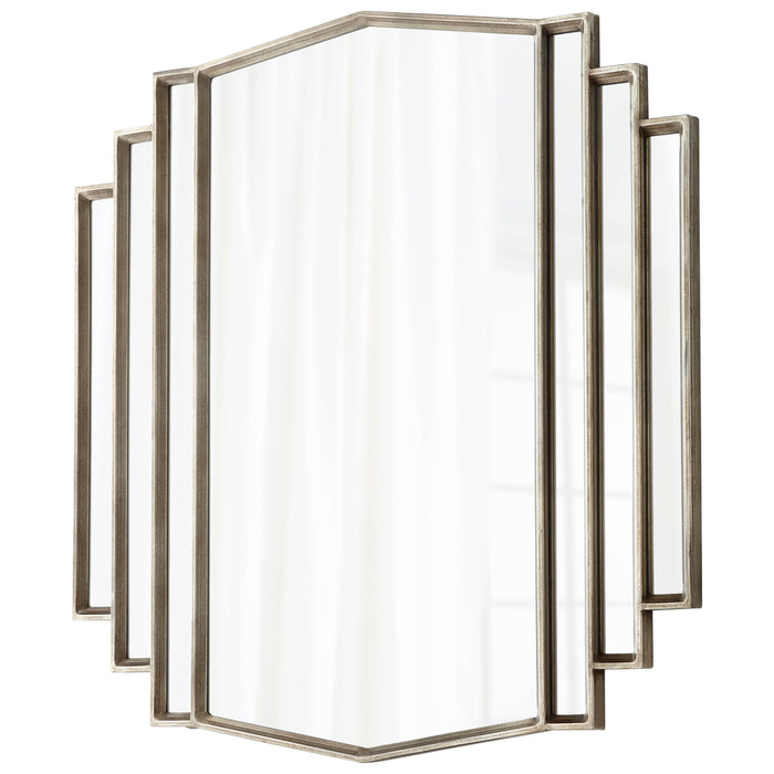 Quorum Home Cyan - 09634 - Mirror - Rustic Bronze