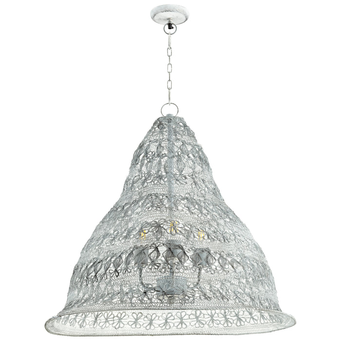 Quorum Home Cyan - 10756 - Three Light Pendant - Graphite