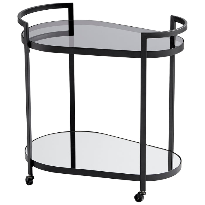Quorum Home Cyan - 10837 - Bar Cart - Black