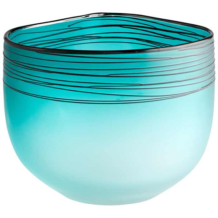 Quorum Home Cyan - 10893 - Vase - Blue And White