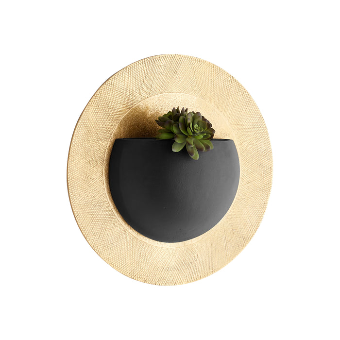 Quorum Home Cyan - 11154 - Wall Decor - Gold And Black