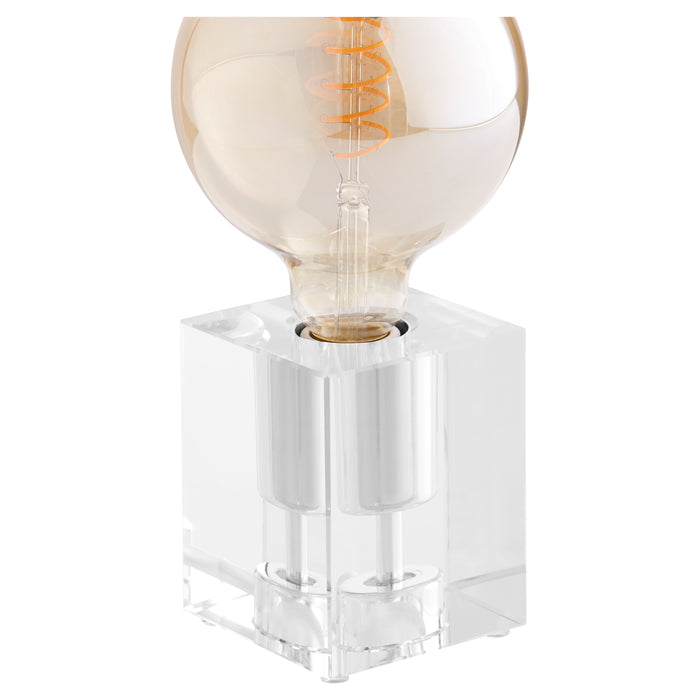 Quorum Home Cyan - 11218 - One Light Table Lamp - Clear