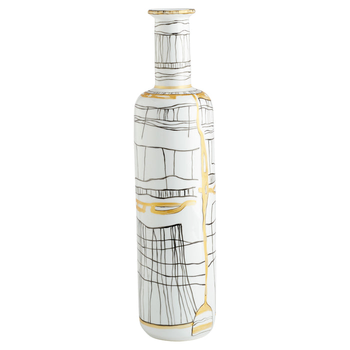 Quorum Home Cyan - 11431 - Vase - Black And White