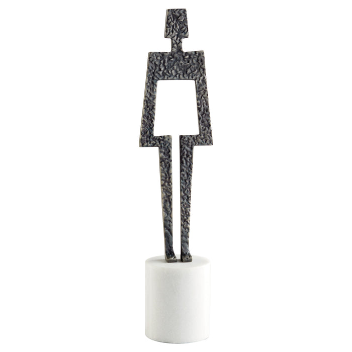 Quorum Home Cyan - 11501 - Sculpture - Black And White