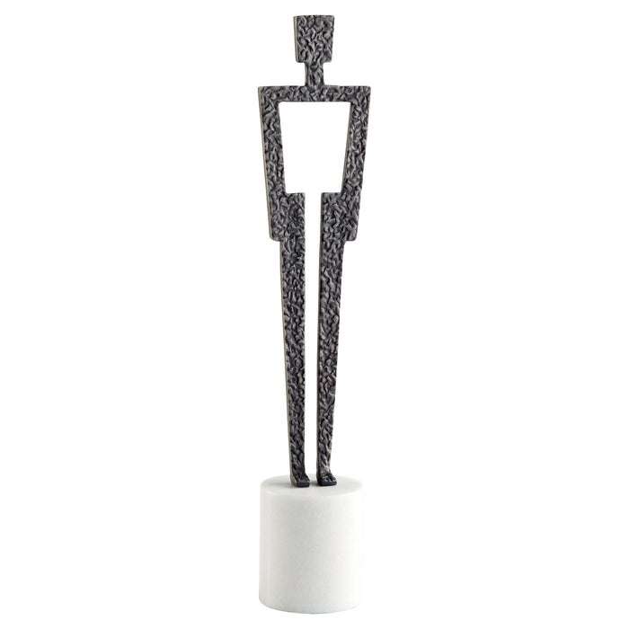 Quorum Home Cyan - 11502 - Sculpture - Black And White