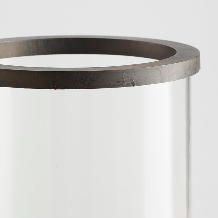 Quorum Home Cyan - 11540 - Floor Hurricane - Bronze