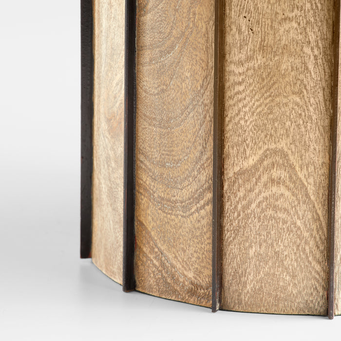 Quorum Home Cyan - 11541 - Floor Hurricane - Bronze