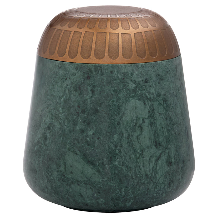 Sofia Box | Green Forest | Antique Brass - Large