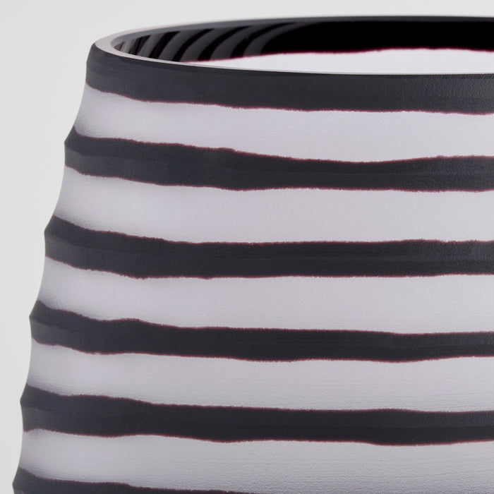 Midnight Road Vase | Black | Copper - Large