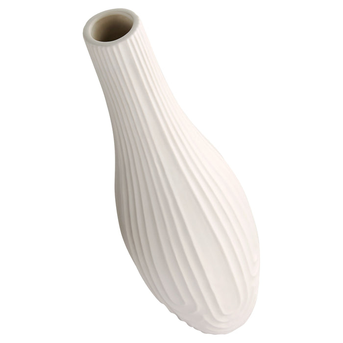 Nigel  Vase | White - Medium