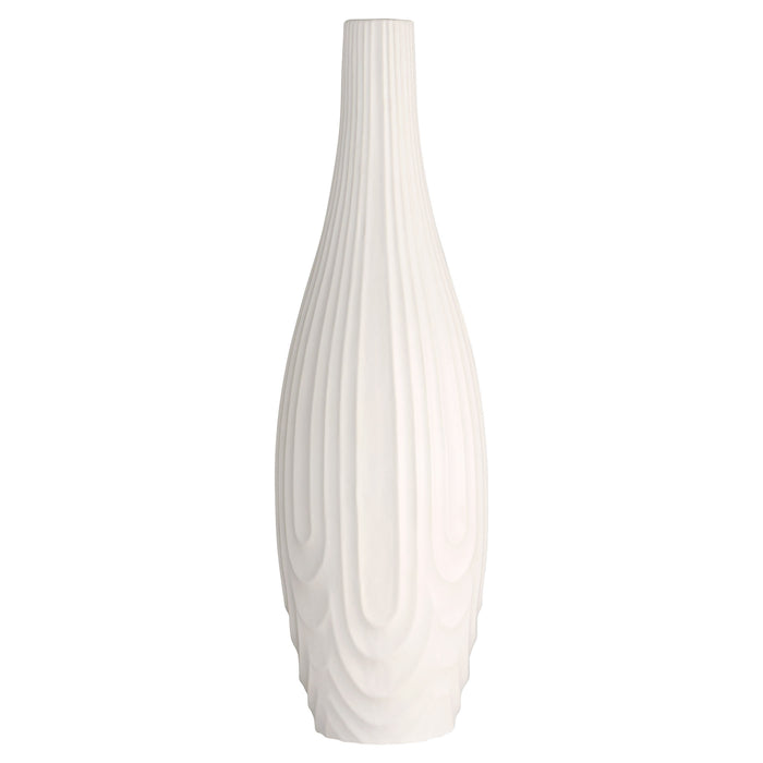 Nigel Vase | White - Medium