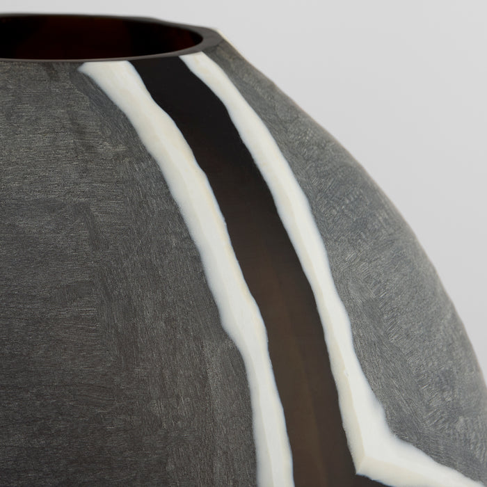 Calle Vase | Black | White | Grey - Large