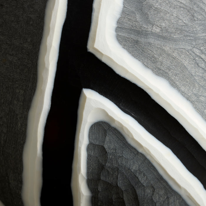 Calle Vase | Black | White | Grey - Large