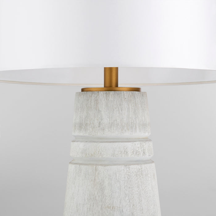 Muller Table Lamp | Ash | Antique Brass