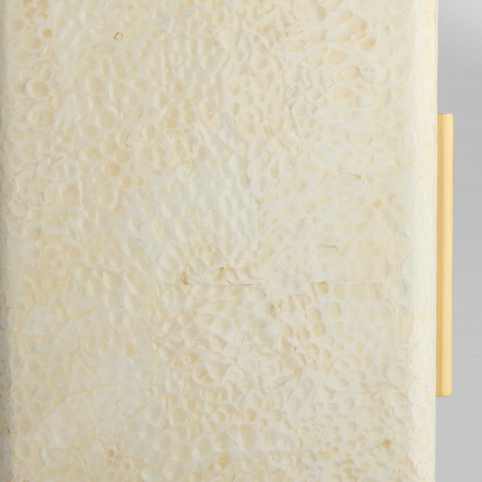 Celestial Box | Eggshell | Brass - Medium