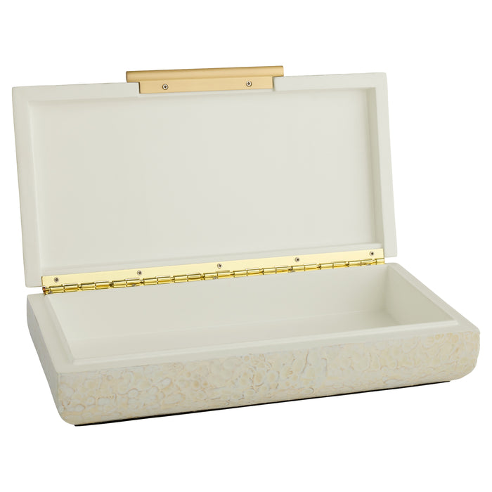 Celestial Box | Eggshell | Brass - Small