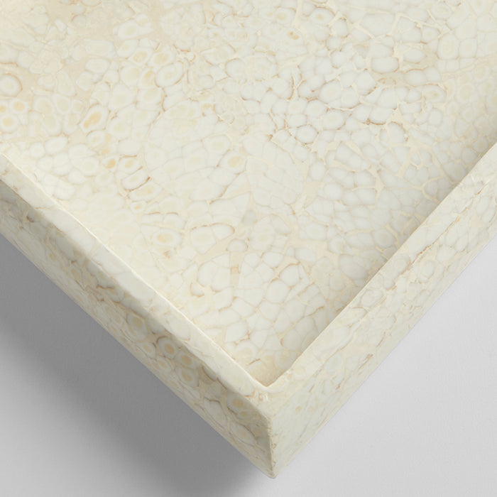 Celestial Tray | Eggshell | Rectangle - Small
