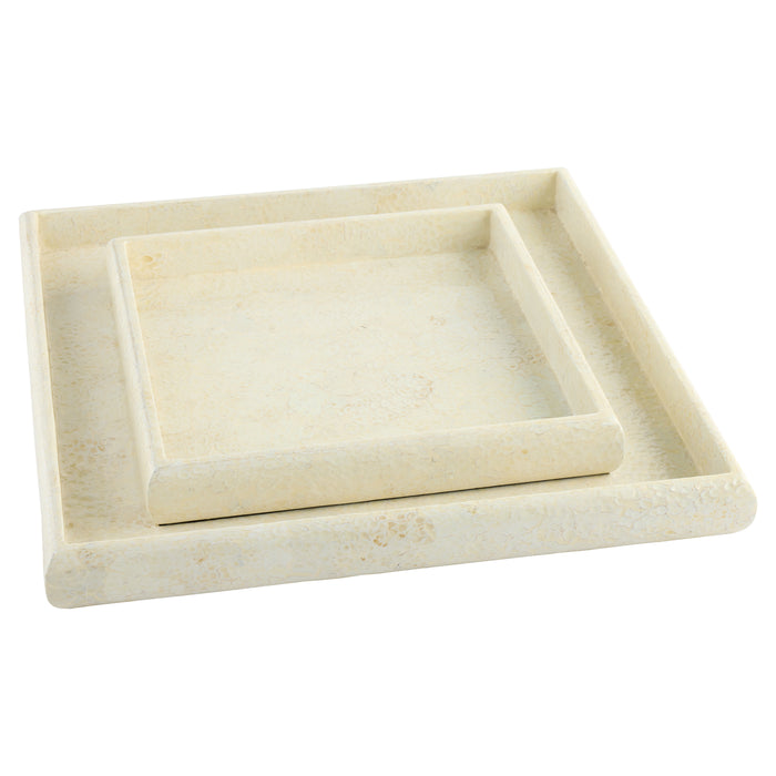 Celestial Tray | Eggshell | Square - Small