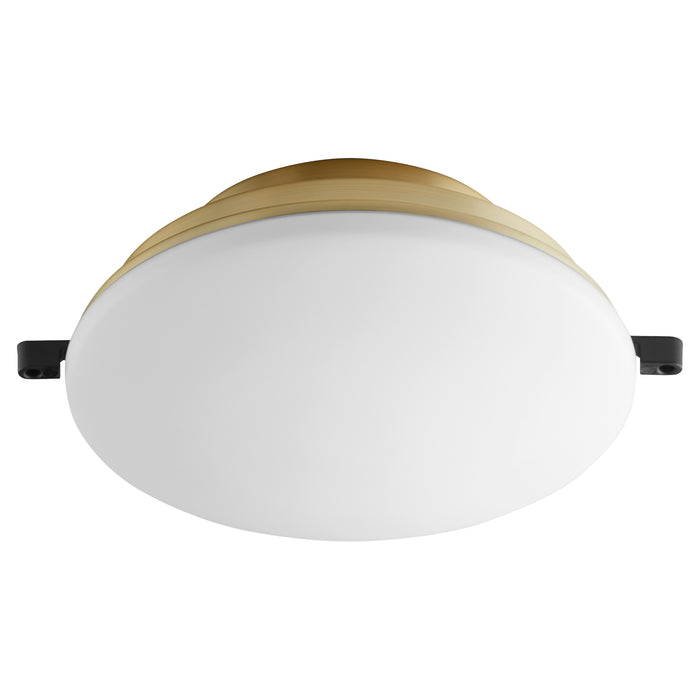 Quorum Home Quorum - 1456-80 - LED Fan Light Kit - Aged Brass