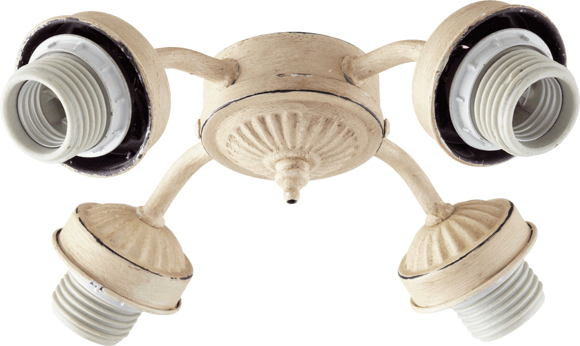 Quorum Home Quorum - 2444-8070 - LED Fan Light Kit - Persian White