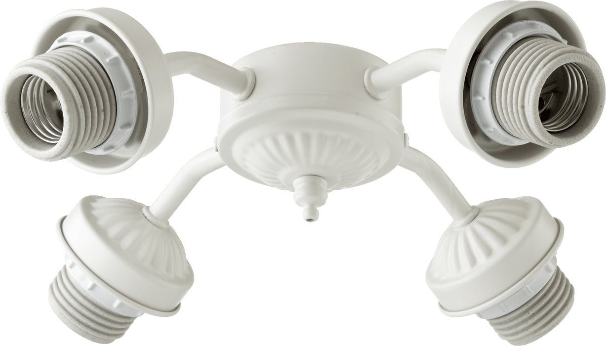 Quorum Home Quorum - 2444-808 - LED Fan Light Kit - Studio White
