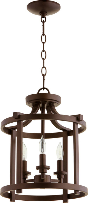 Quorum Home Quorum - 2817-13-86 - Three Light Dual Mount - Oiled Bronze