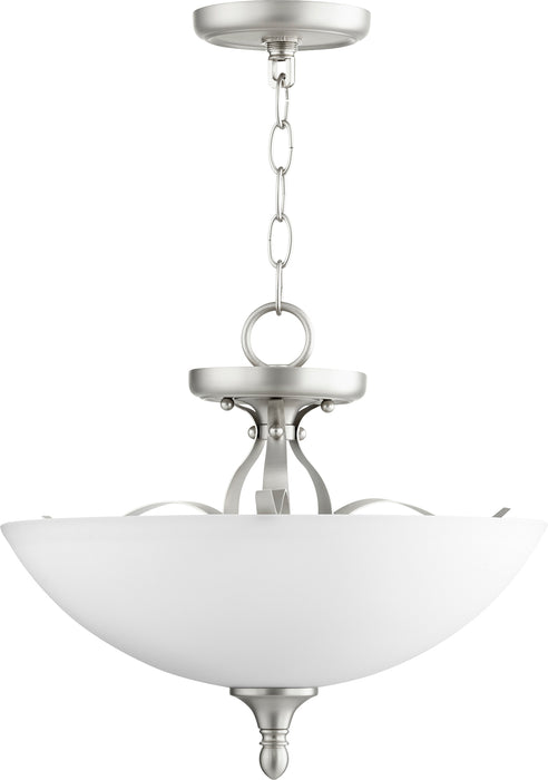 Quorum Home Quorum - 2827-15-65 - Three Light Dual Mount - Satin Nickel