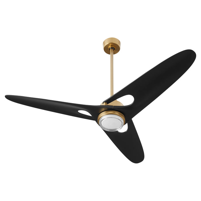 APOGEE 60" 3 Blade in Aged Brass