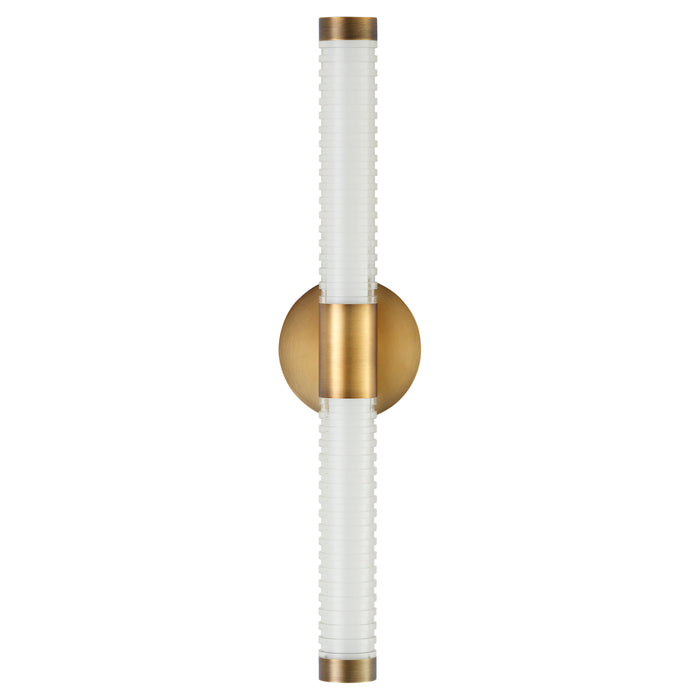 Vaden 22" 5CCT Sconce - Brushed Brass