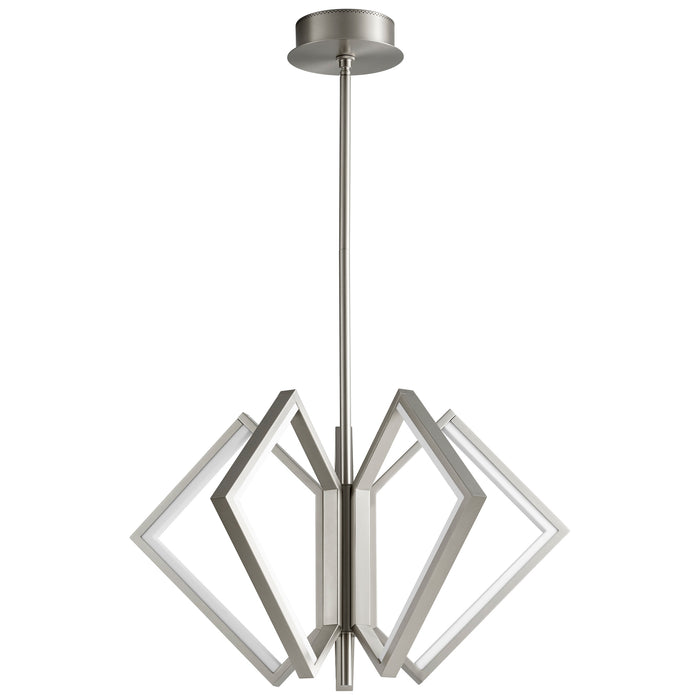 Quorum Home Oxygen - 3-6143-24 - LED Ceiling Mount - Satin Nickel