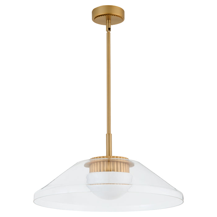 EROS 5CCT Pendant in Brushed Brass