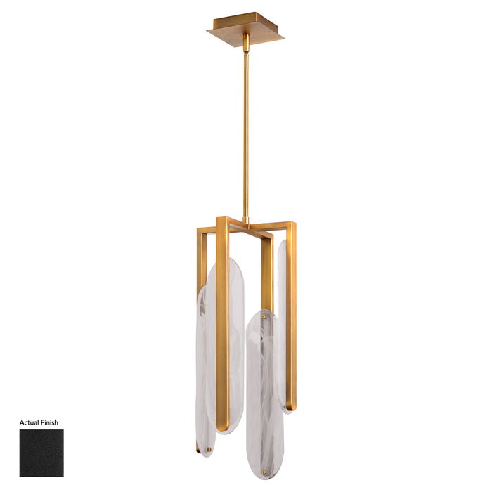 AVIAN 4 Light 5 CCT Pendant in Black