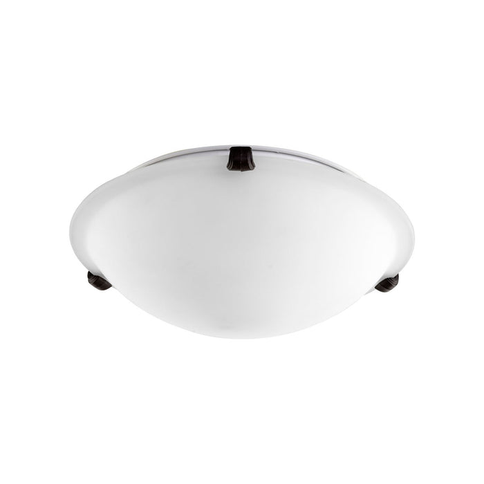 12 Inch Ceiling Mount Oiled Bronze