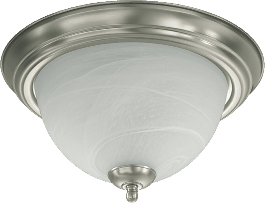 Quorum Home Quorum - 3066-11-65 - Two Light Ceiling Mount - Satin Nickel