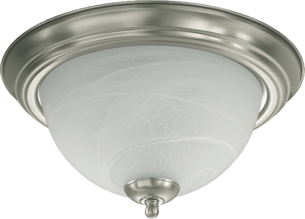 Quorum Home Quorum - 3066-13-65 - Two Light Ceiling Mount - Satin Nickel