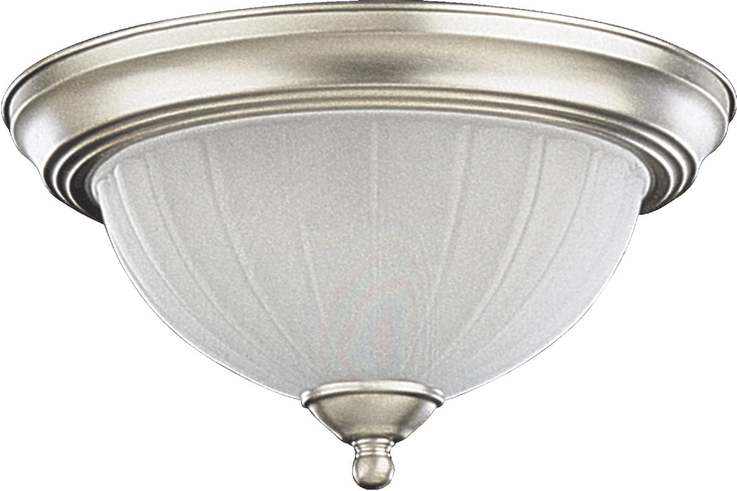 Quorum Home Quorum - 3074-11-65 - Two Light Ceiling Mount - Satin Nickel