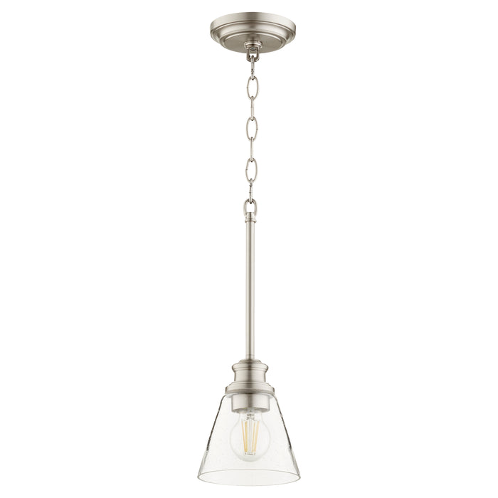 Quorum Home Quorum - 309-65 - One Light Pendant - Satin Nickel