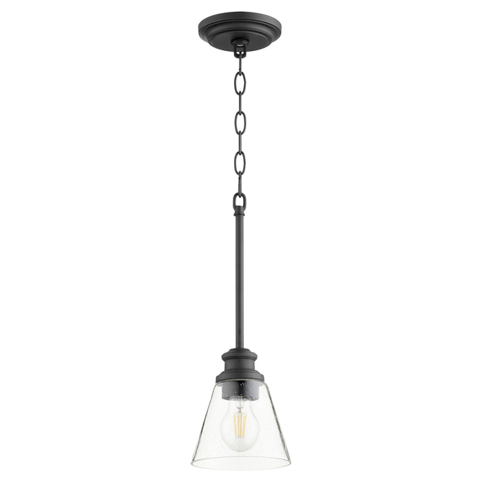 Quorum Home Quorum - 309-69 - One Light Pendant - Textured Black