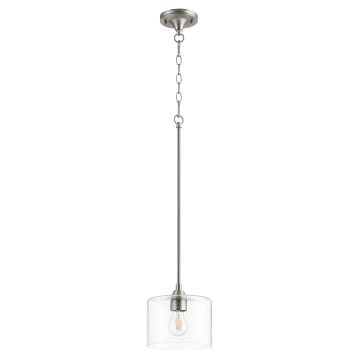 Quorum Home Quorum - 3202-65 - One Light Pendant - Satin Nickel