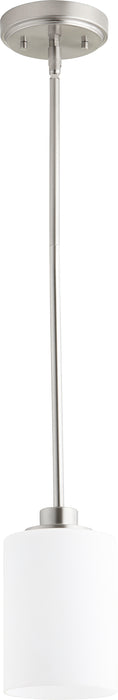 Quorum Home Quorum - 3207-65 - One Light Pendant - Satin Nickel