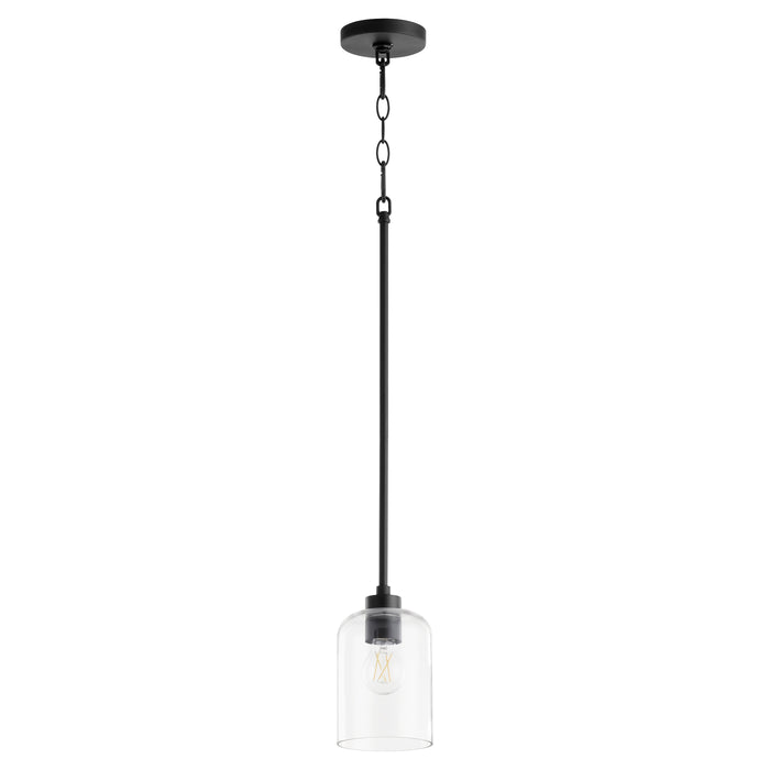 Quorum Home Quorum - 3374-59 - One Light Pendant - Matte Black