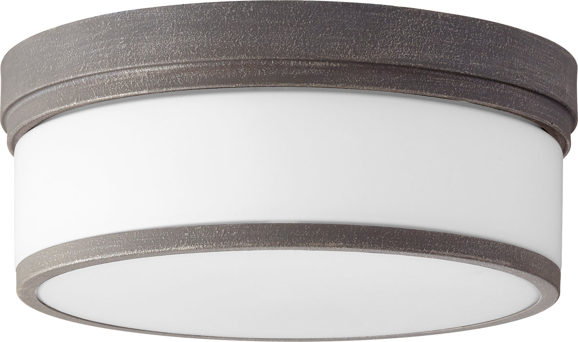 Quorum Home Quorum - 3509-14-17 - Three Light Ceiling Mount - Zinc