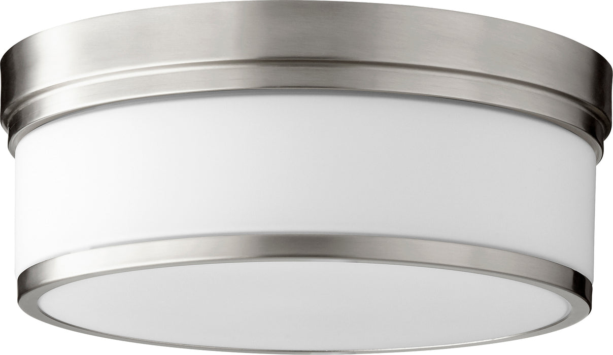 Quorum Home Quorum - 3509-14-65 - Three Light Ceiling Mount - Satin Nickel
