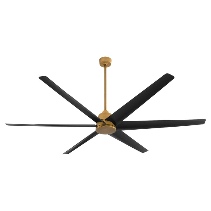 SPREE 84" Wet UNI - PK Fan - Brushed Brass