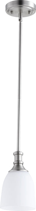 Quorum Home Quorum - 3811-65 - One Light Pendant - Satin Nickel
