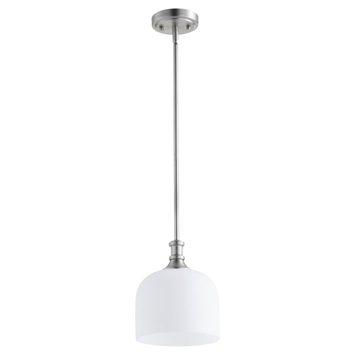 Quorum Home Quorum - 3911-65 - One Light Pendant - Satin Nickel