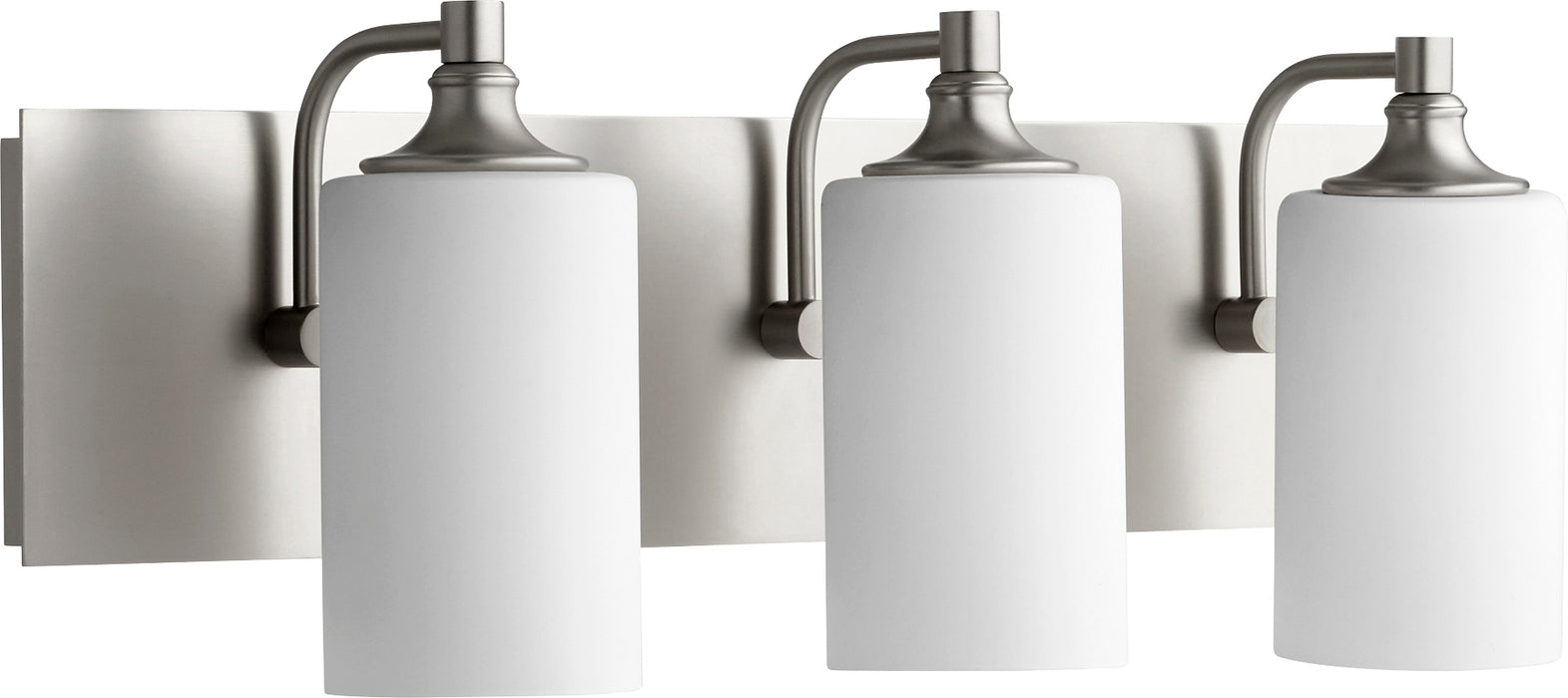 Quorum Home Quorum - 5009-3-65 - Three Light Vanity - Satin Nickel